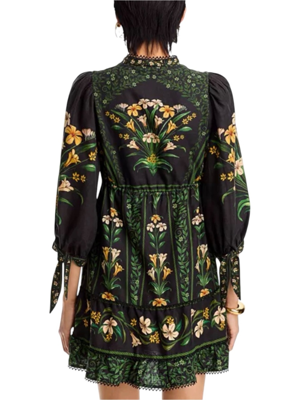 NWT FARM Rio Flowers Arch Dress Size S - Picture 3 of 14